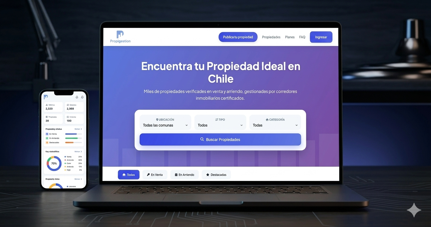 Propigestión - Plataforma inmobiliaria